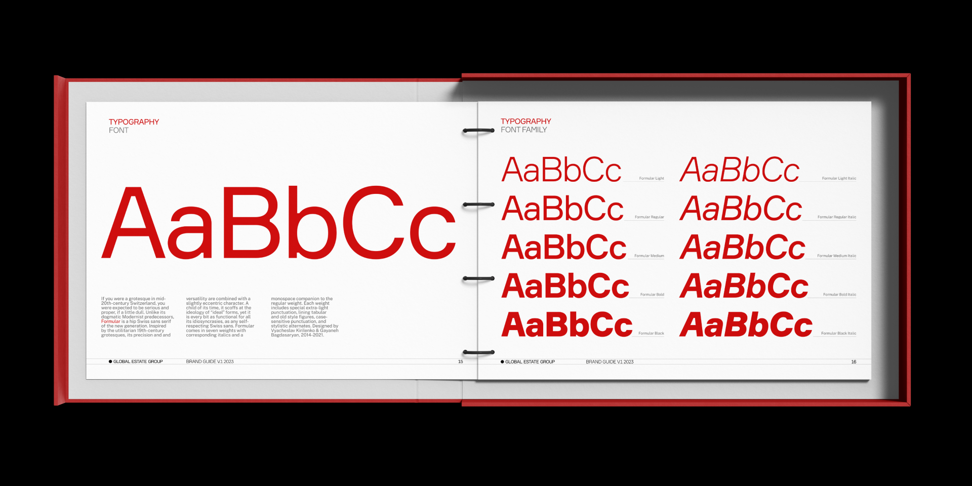 Global Estate Group - branding by MOQO - huisstijlhandboek