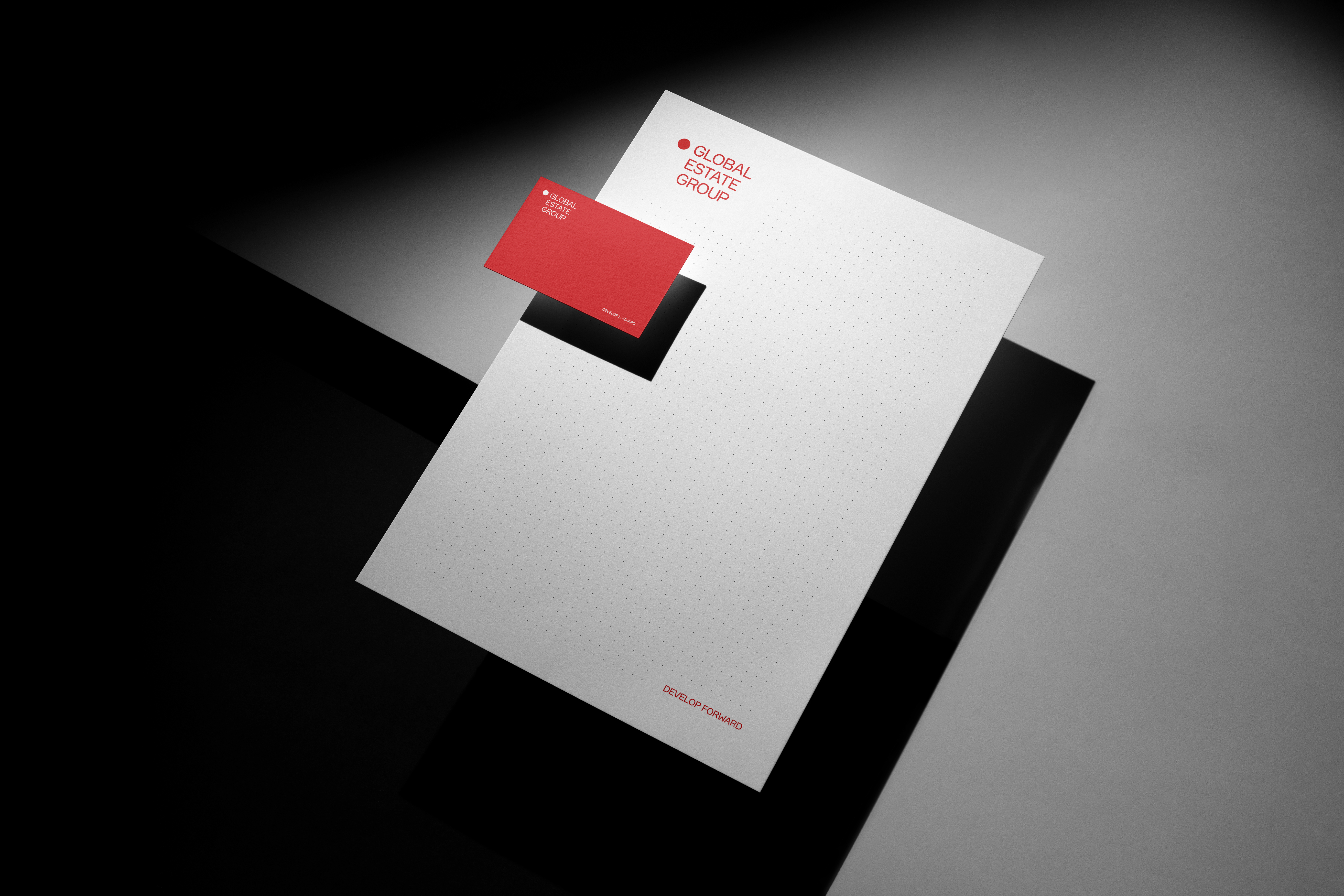 Global Estate Group - branding by MOQO - stationary