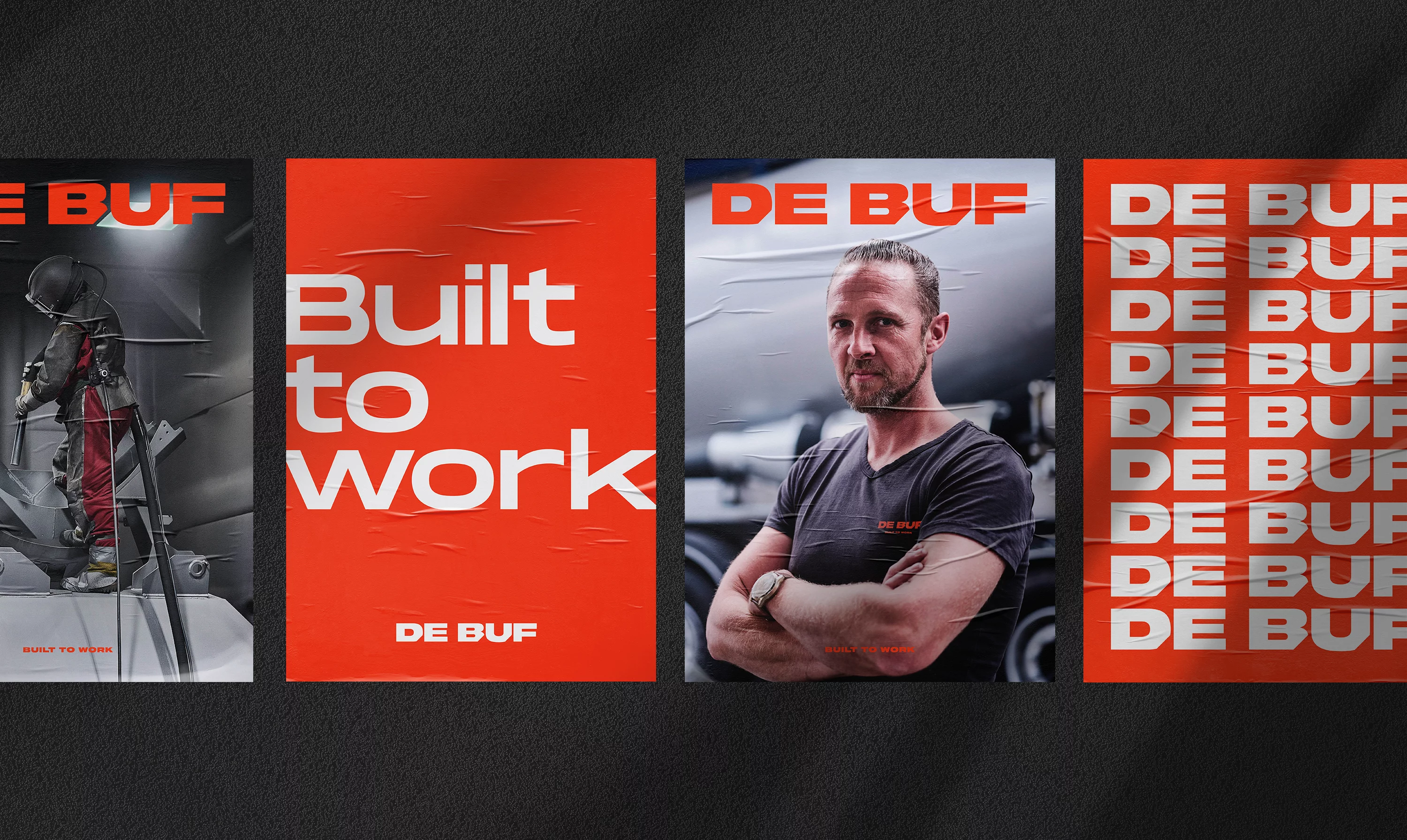 De Buf - branding by MOQO - posters