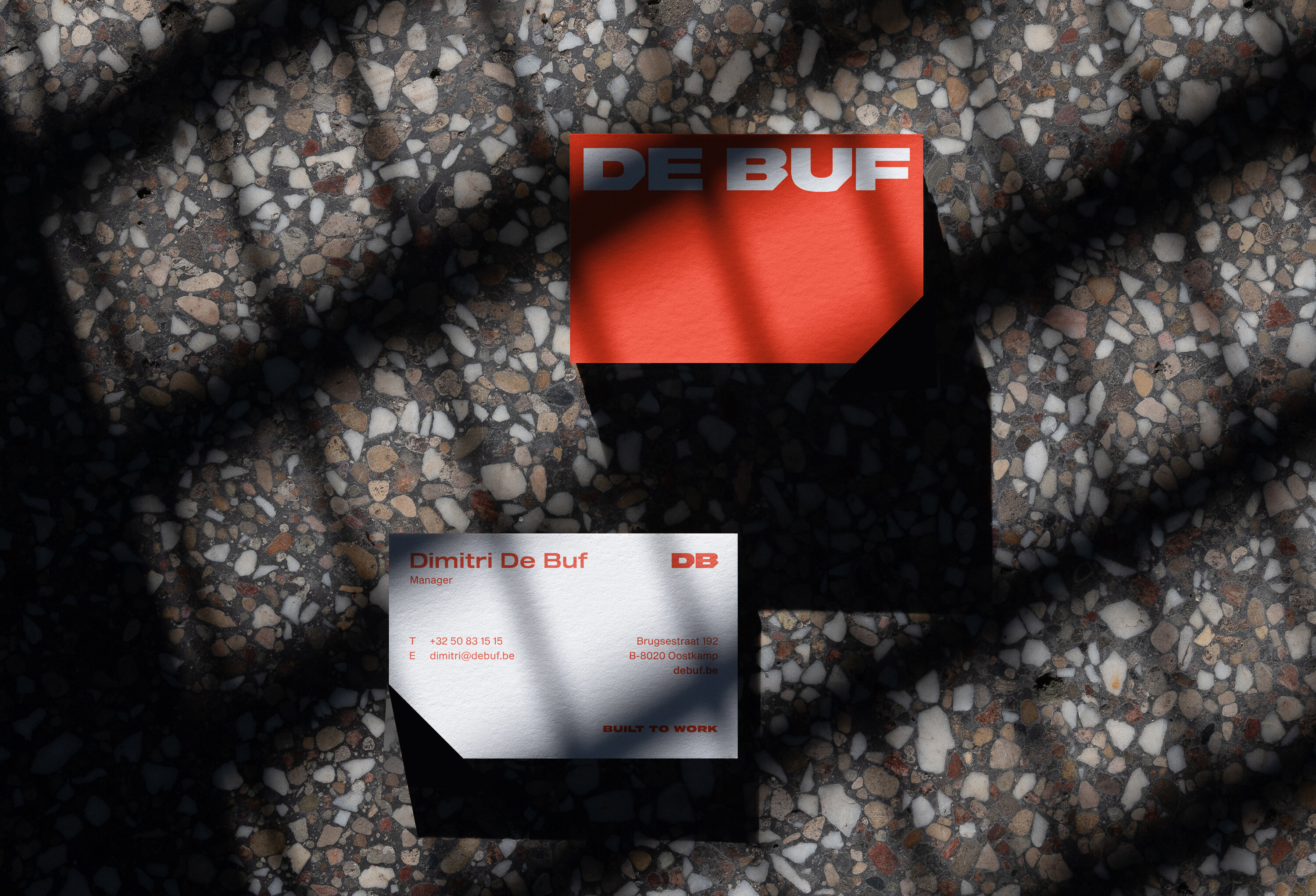 De Buf - branding by MOQO - visitekaarten