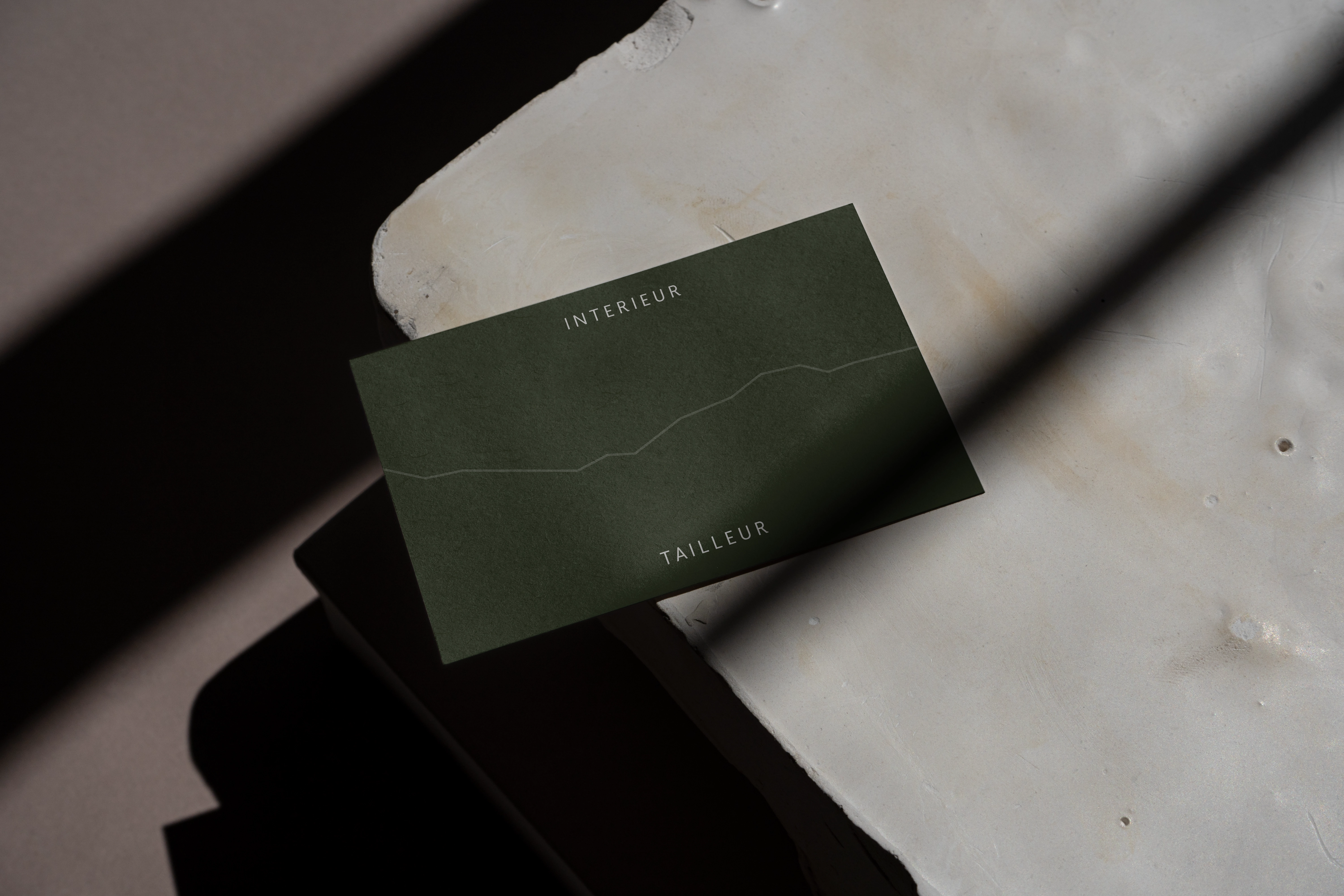 Interieur Tailleur - Visitekaartjes