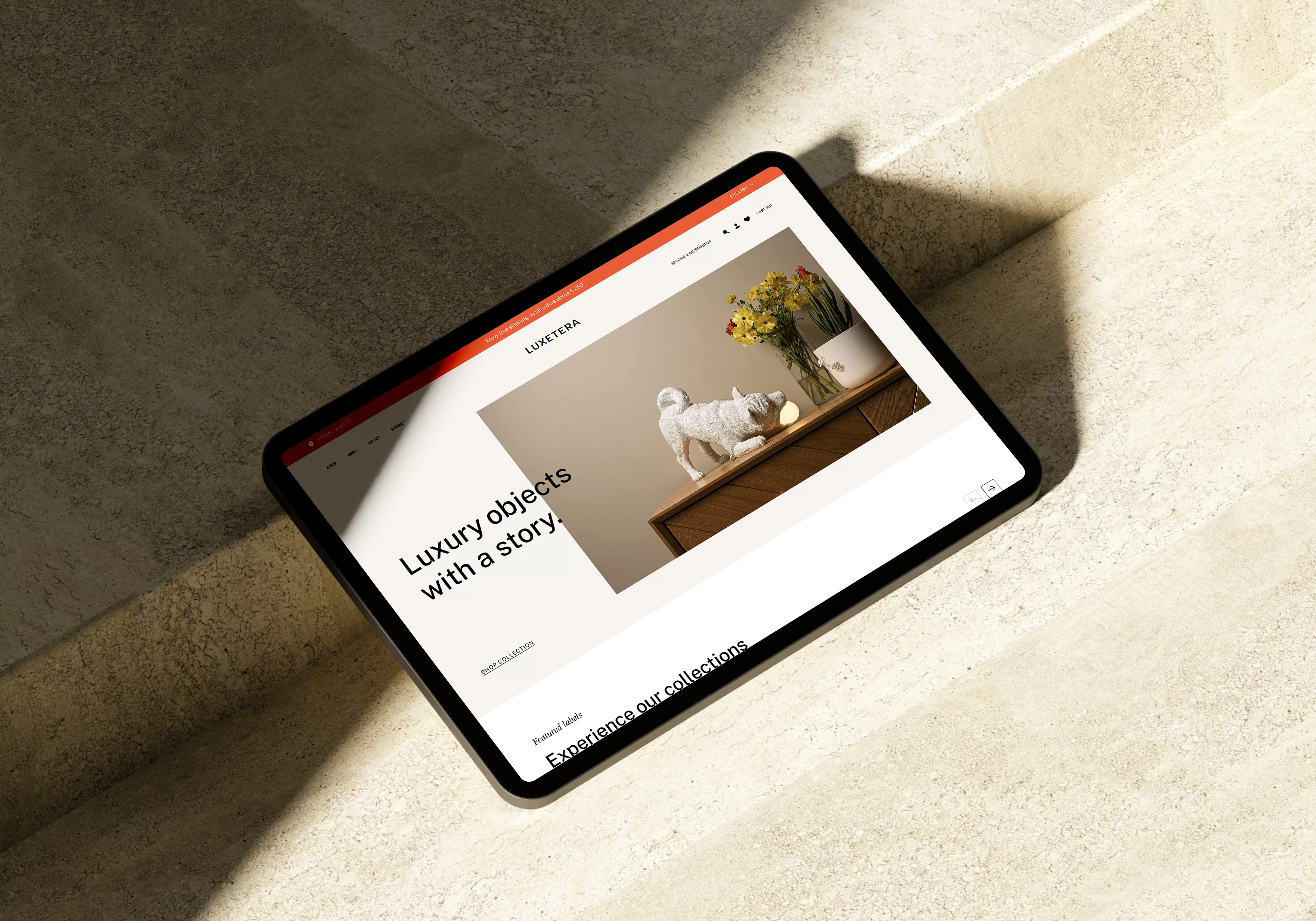 Luxetera - branding by MOQO - website
